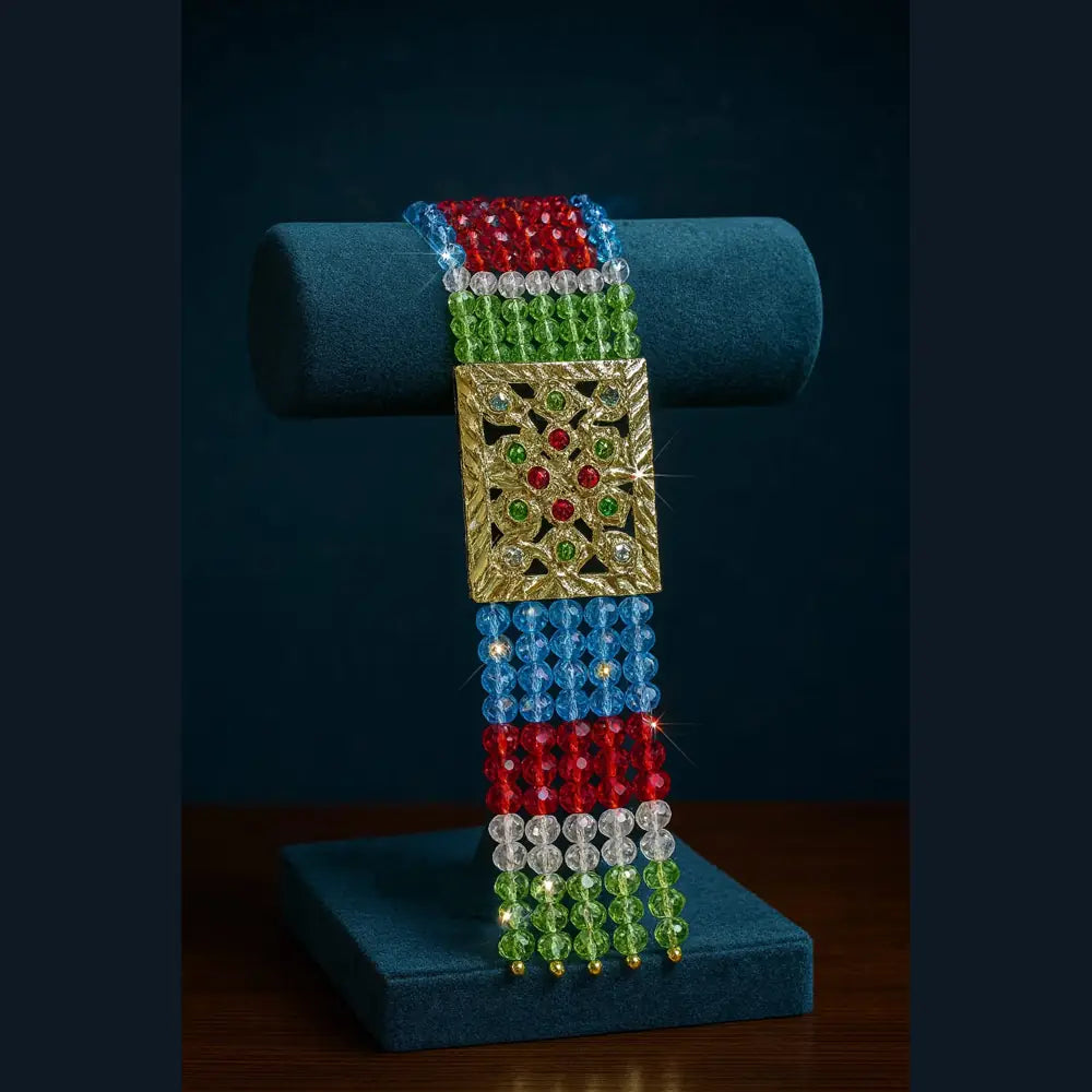 Product image of Products Exclusive Multicolour Bridal Jewellery Set – image 6