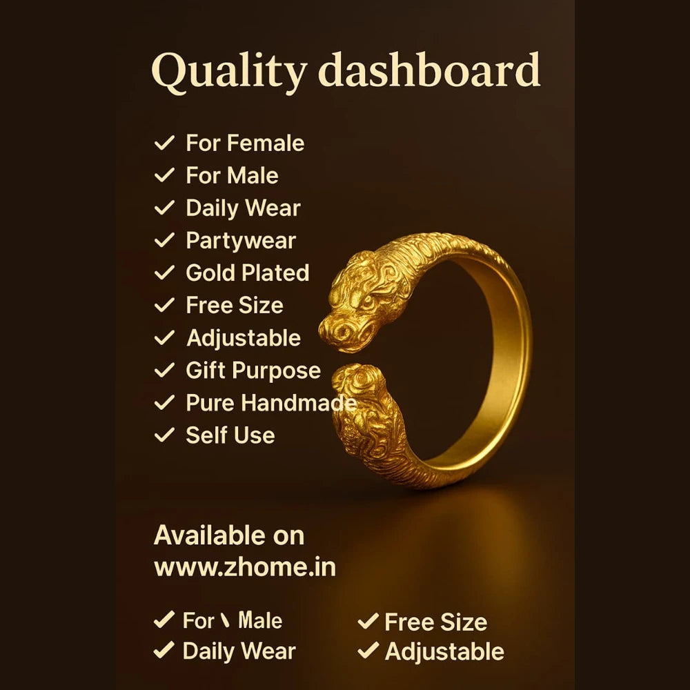 Product image of Bold Red Coral Unisex Ring Adjustable Gold Plated Rubber Spring Fit Copy – image 8