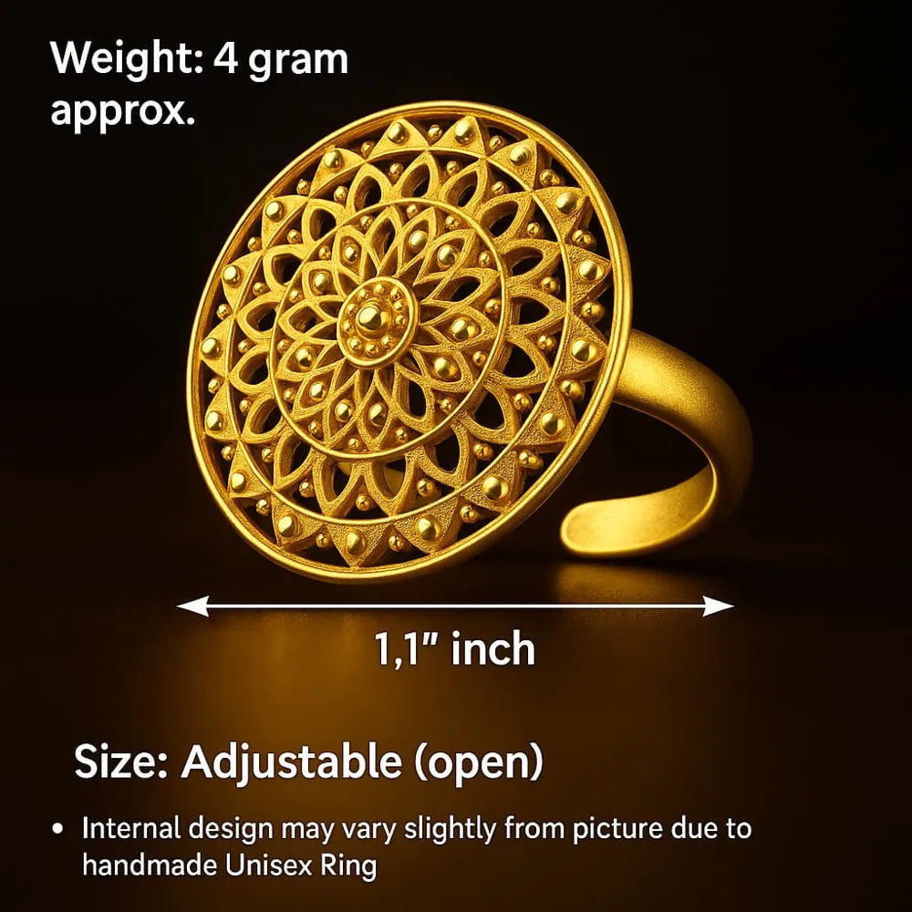 Product image of Floral Gold Ring – image 9