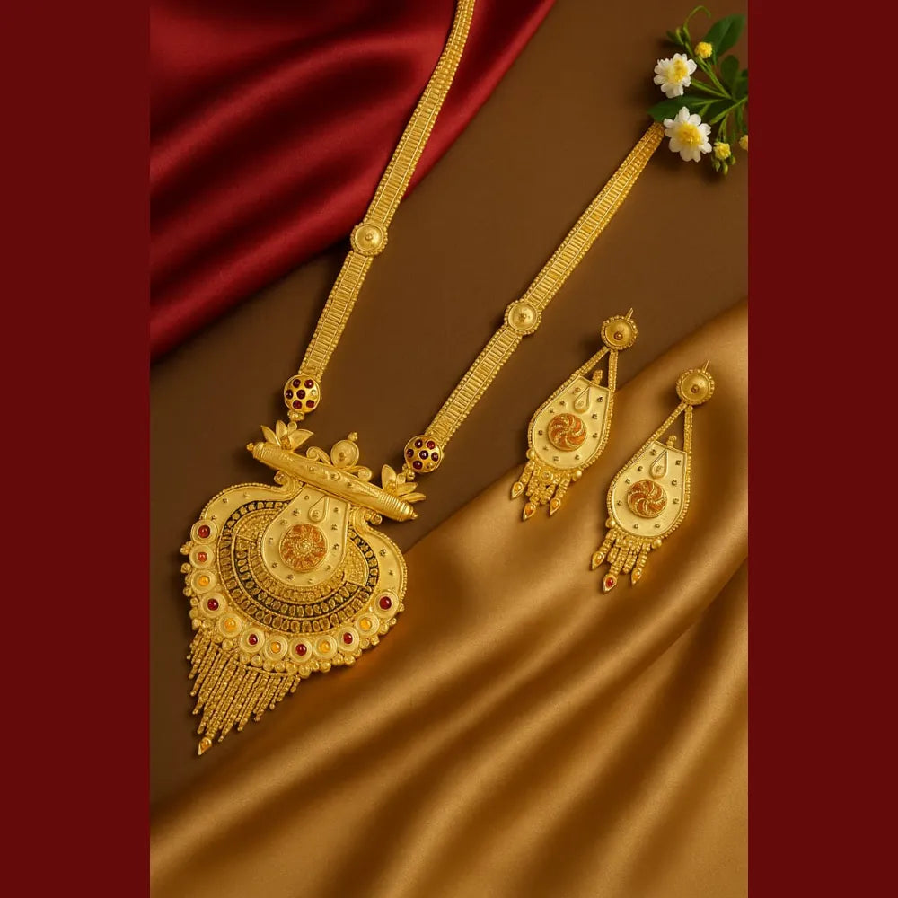 Rani Haar Reliance Gold Necklace Designs With Price Two Milligram