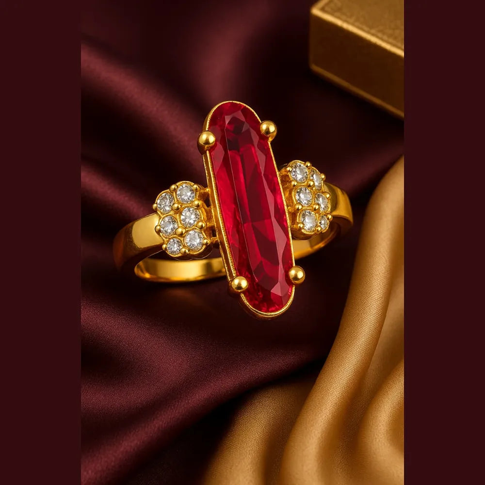 Stylish gold-plated jewellery by ZHome with detailed finishing, premium stones, and long-lasting shine — ideal for gifting or self-style statement.