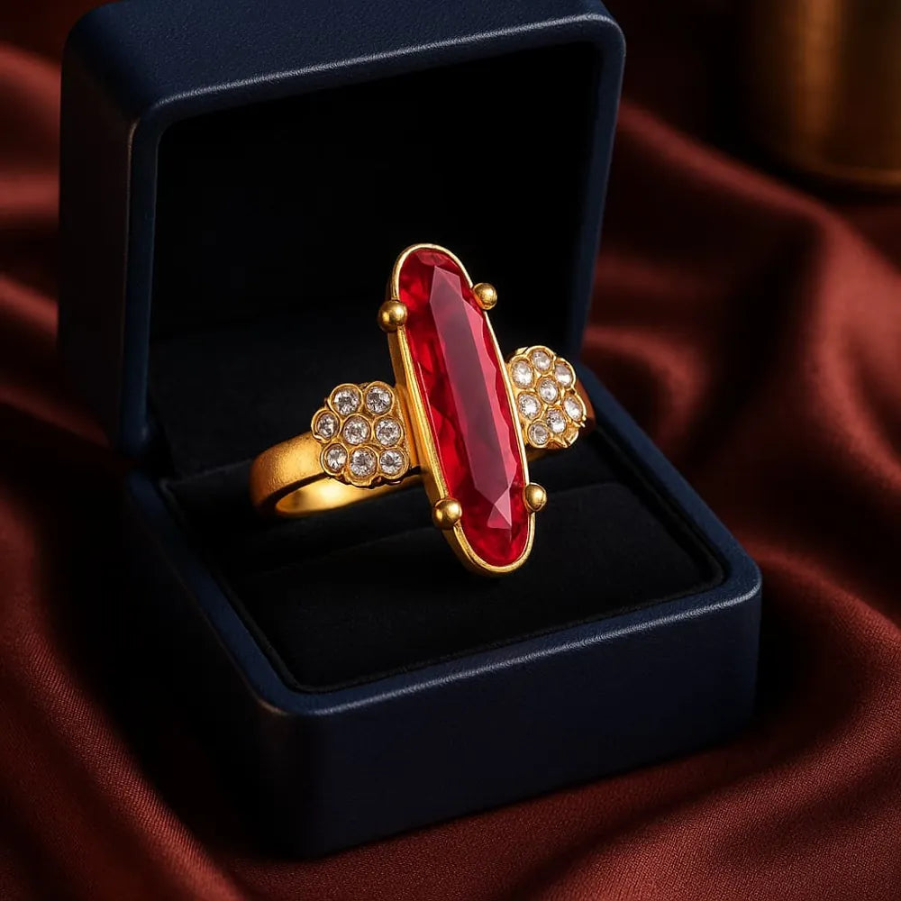 Stylish gold-plated jewellery by ZHome with detailed finishing, premium stones, and long-lasting shine — ideal for gifting or self-style statement.