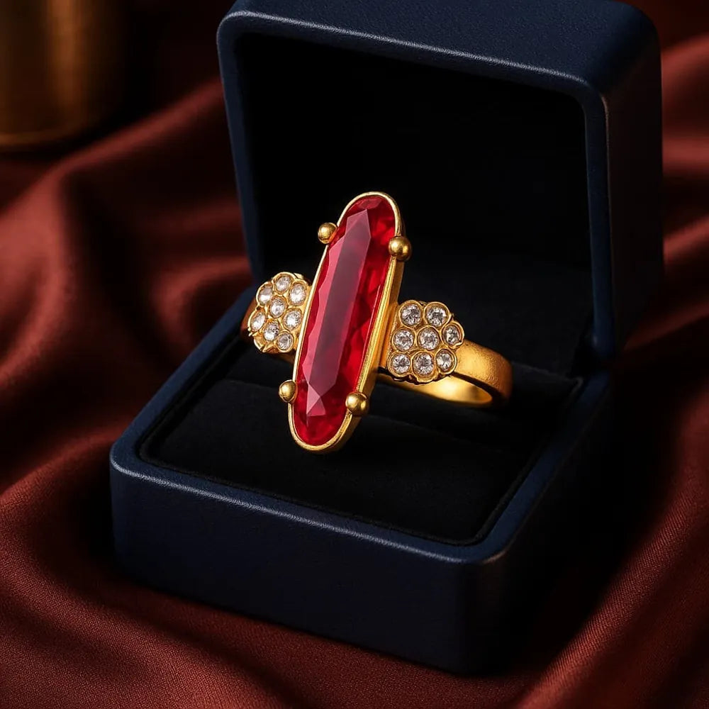 Stylish gold-plated jewellery by ZHome with detailed finishing, premium stones, and long-lasting shine — ideal for gifting or self-style statement.