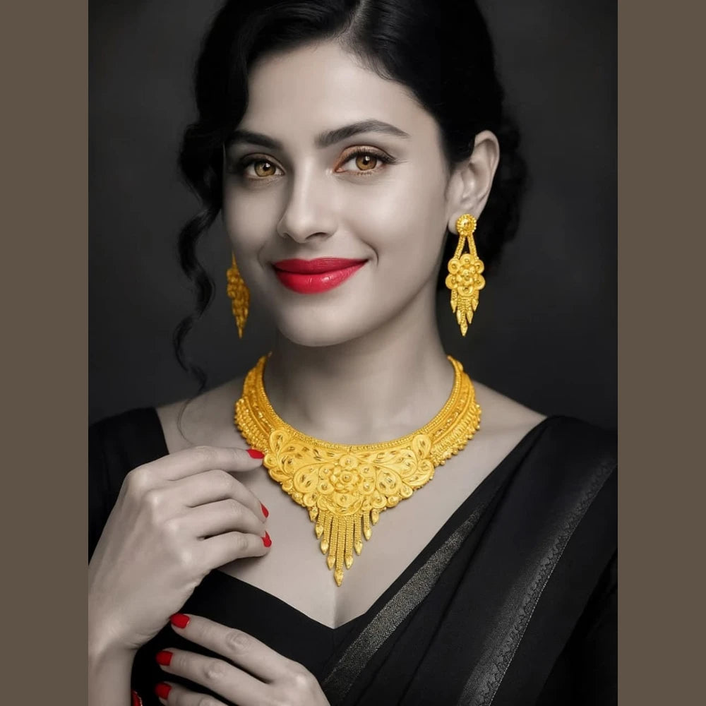 Elegant handcrafted jewellery from ZHome featuring modern designs with traditional Indian craftsmanship — perfect for festive wear, weddings, and daily elegance.