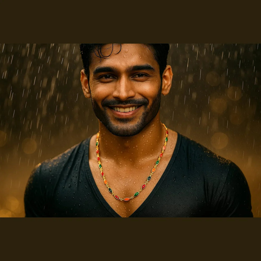 Product image of Multicolour Meena Chain 20 Inch Unisex – image 6