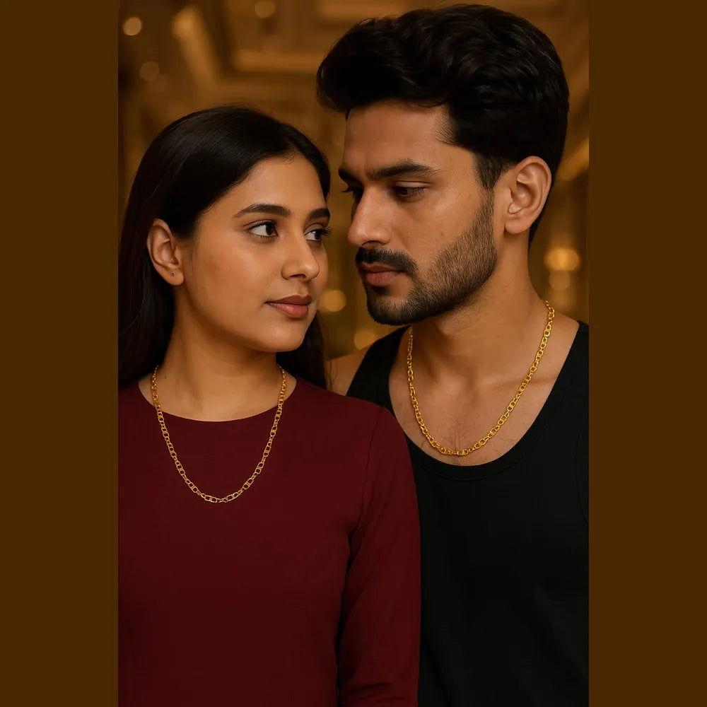 Product image of Gold Plated Chain For Men Women Daily Wear Copy – image 12