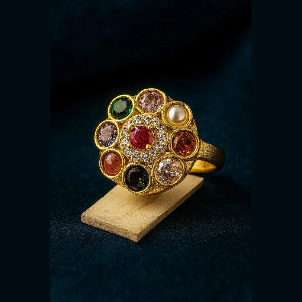 Product image of Navratna Onegram Adjustable Ring – image 6