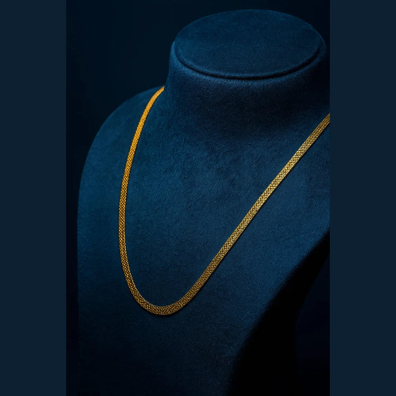 Gold-Plated Chain for Men & Women – Daily Wear 20 inch