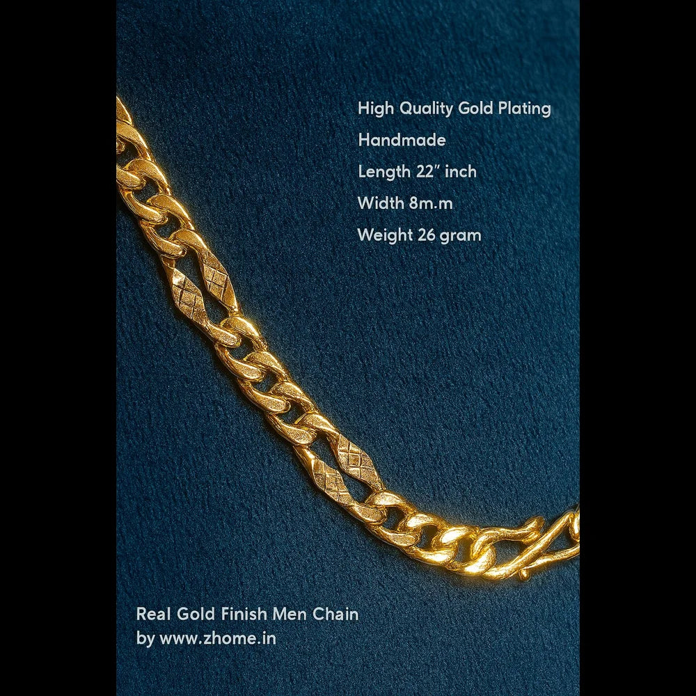 Exquisite Gold-Plated Chains for Men & boy  – Elegance Redefined