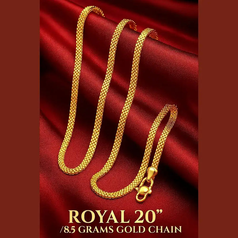 Gold-Plated Chain for Men & Women – Daily Wear