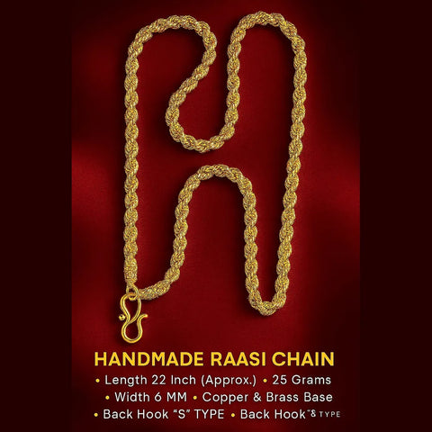 Royal Gold-Plated Chain for Men – 22K Shine