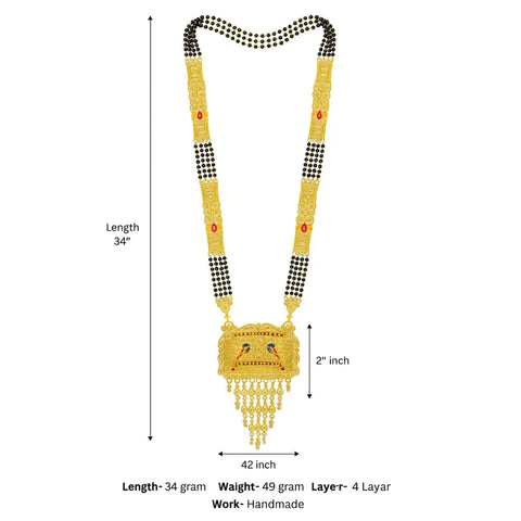 Elegant Heavy Chain Mangalsutra Designs for Women - Traditional & Stylish