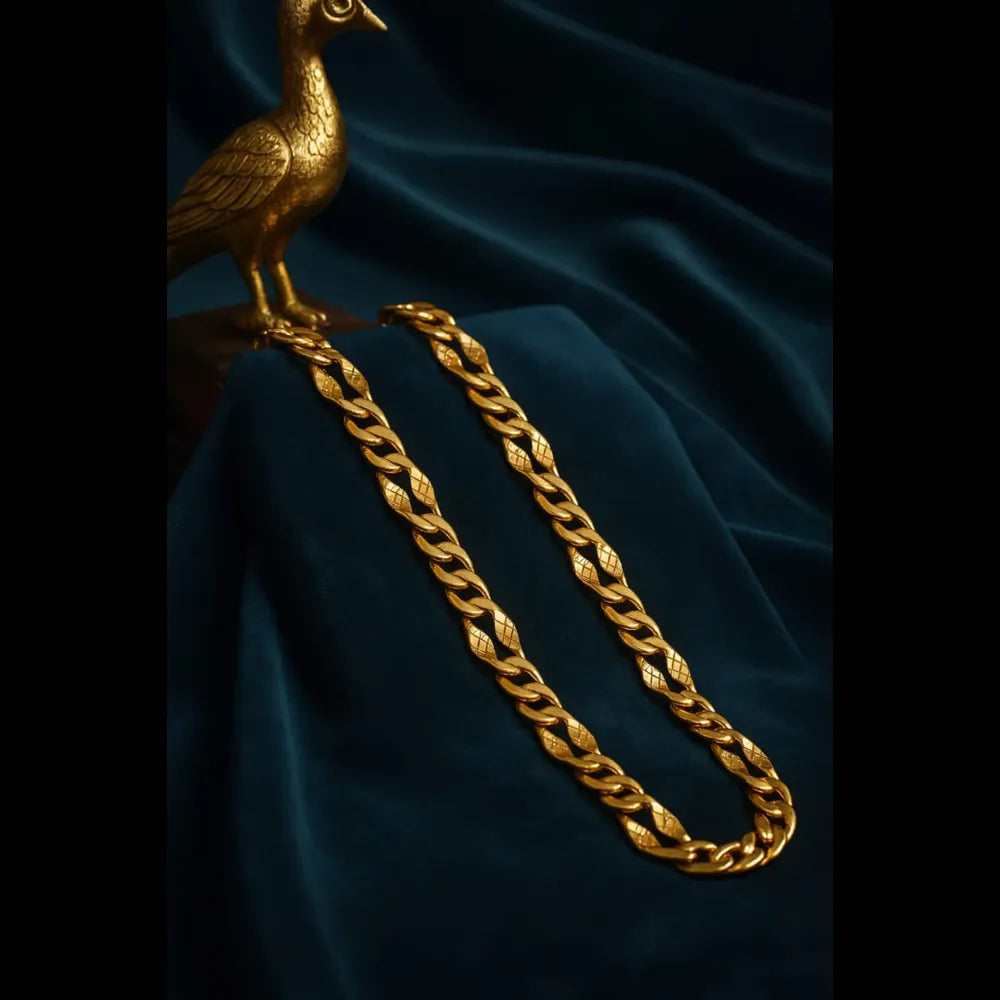 Product image of Exquisite Gold-Plated Chains for Men & boy  – Elegance Redefined – image 1