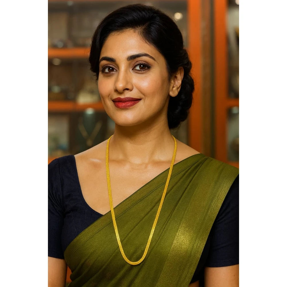 Gold-Plated Chain for Men & Women – Daily Wear 28 inch