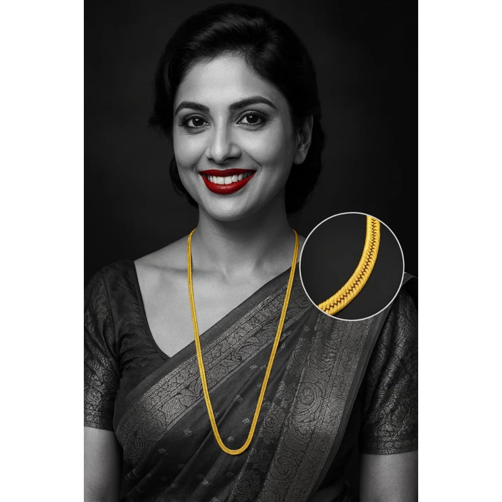 Gold-Plated Chain for Men & Women – Daily Wear 28 inch