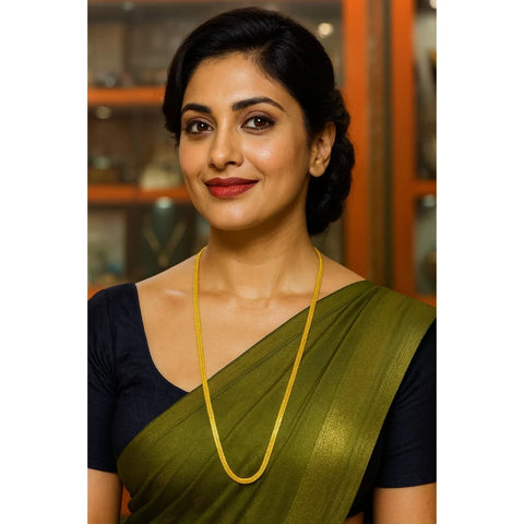 Gold-Plated Chain for Men & Women – Daily Wear 28 inch