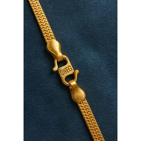 Gold-Plated Chain for Men & Women – Daily Wear 28 inch