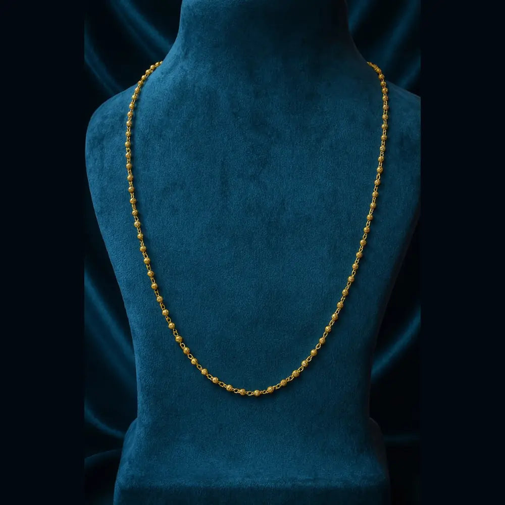 Product image of Onegram Gold Plated Matarmala Dana Chain – image 9