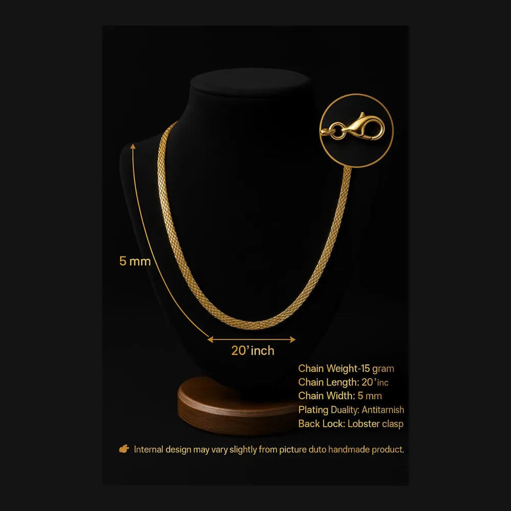 Product image of Products Mens Antitarnish Steel Chain – image 16