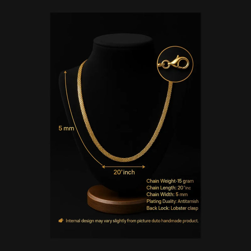 Product image of Products Mens Antitarnish Steel Chain – image 16