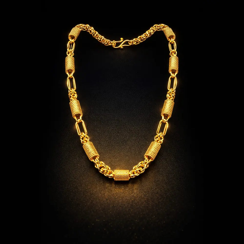 Gold Plated Men's Chain – Stylish, Durable & Affordable
