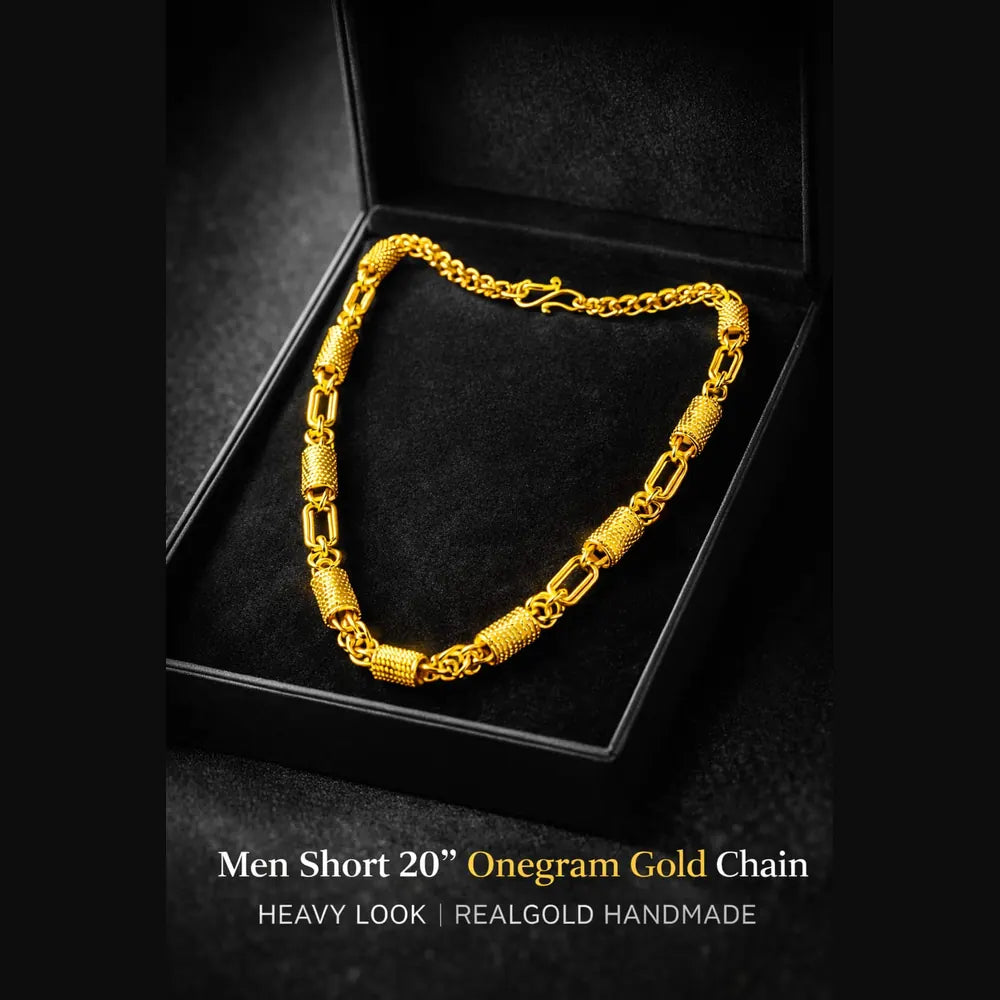 Gold Plated Men's Chain – Stylish, Durable & Affordable