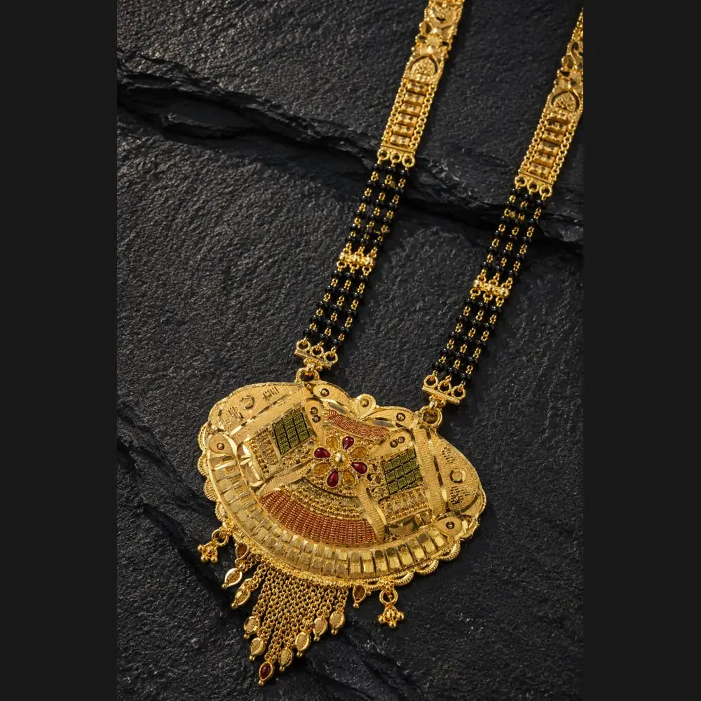 ZHome Royal Gram Gold Dulhan Jewellery Set | Full Bridal Combo Set for Women