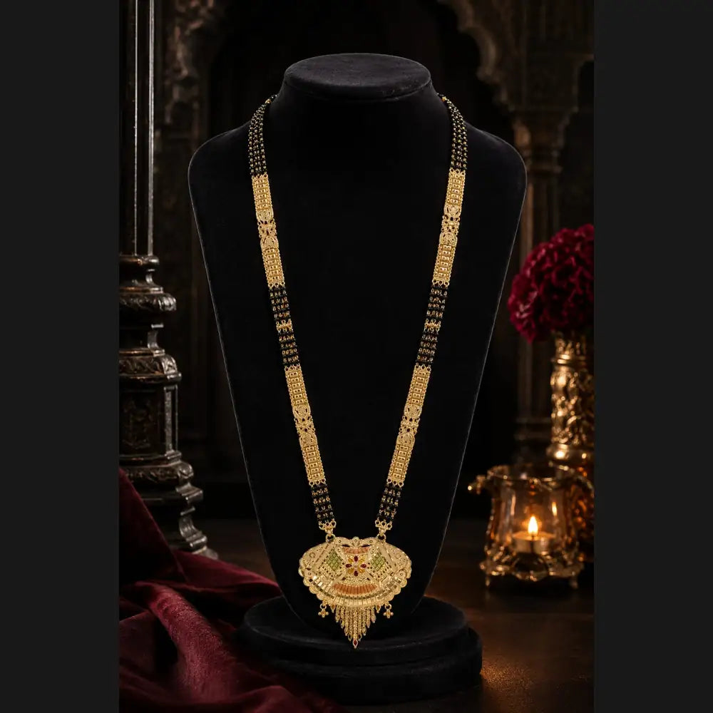 ZHome Royal Gram Gold Dulhan Jewellery Set | Full Bridal Combo Set for Women