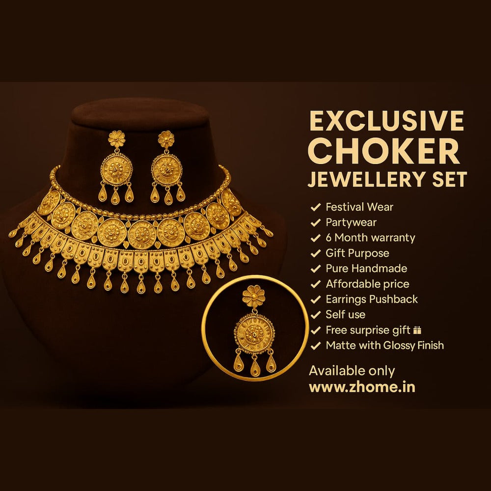 Feature poster of exclusive choker set with checklist highlights