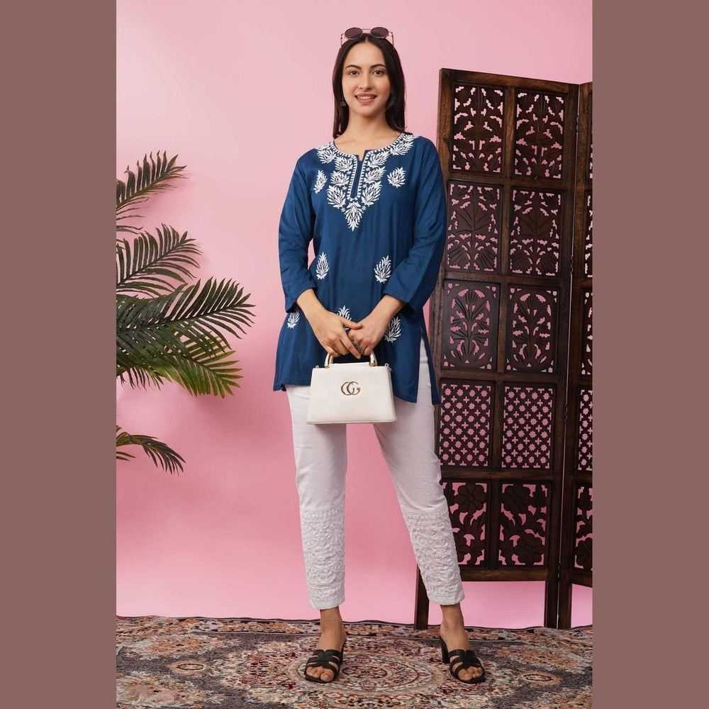 Affordable Short Chikan Kurtis