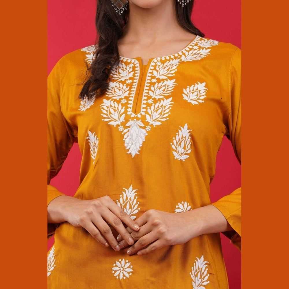 Affordable Short Chikan Kurtis