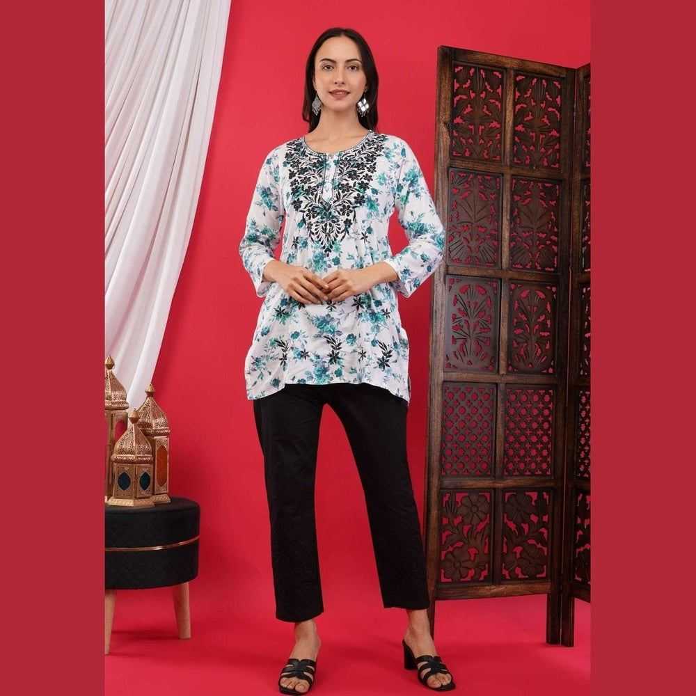 Affordable Short Chikan Kurtis