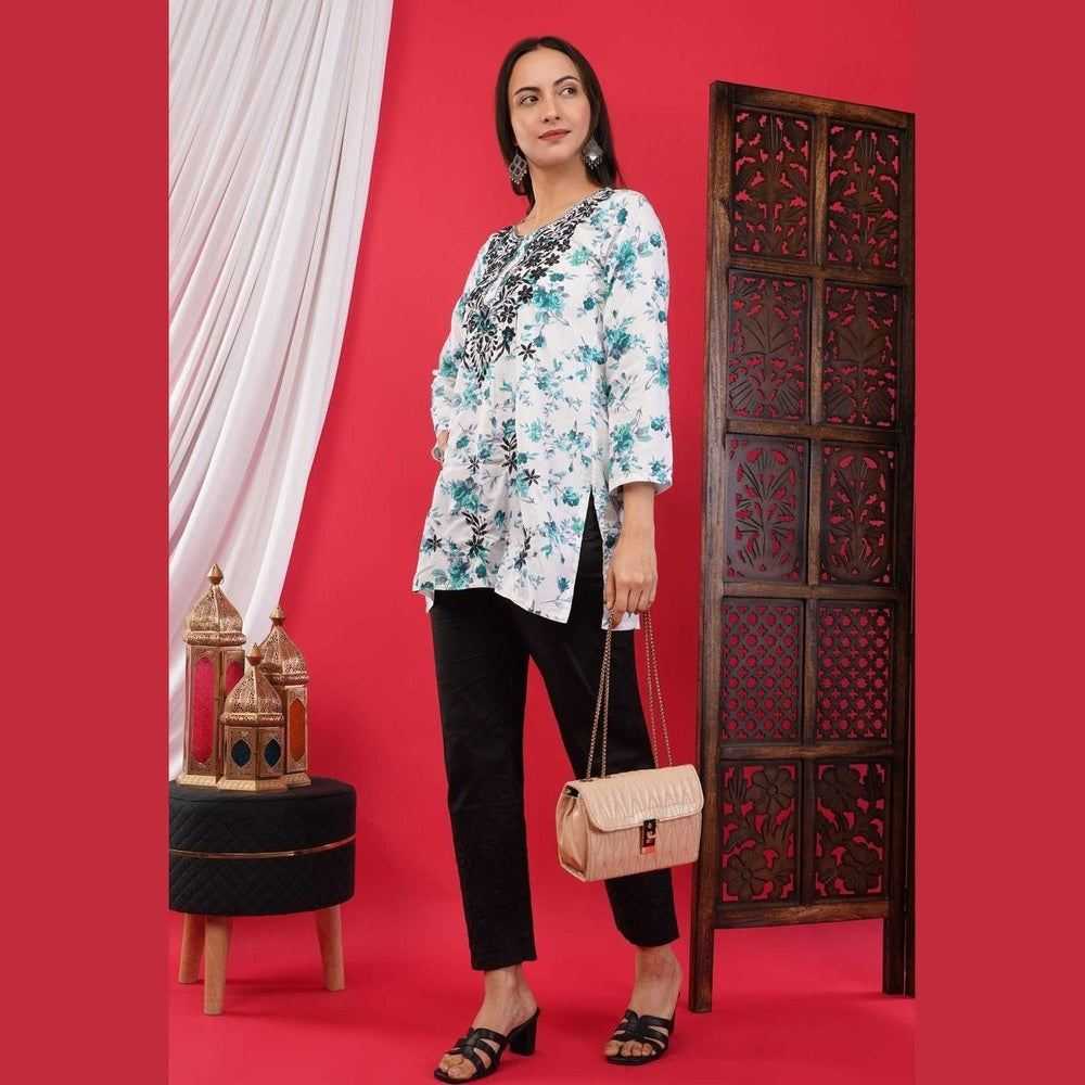 Affordable Short Chikan Kurtis