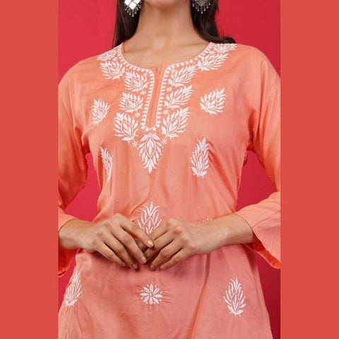 Affordable Short Chikan Kurtis