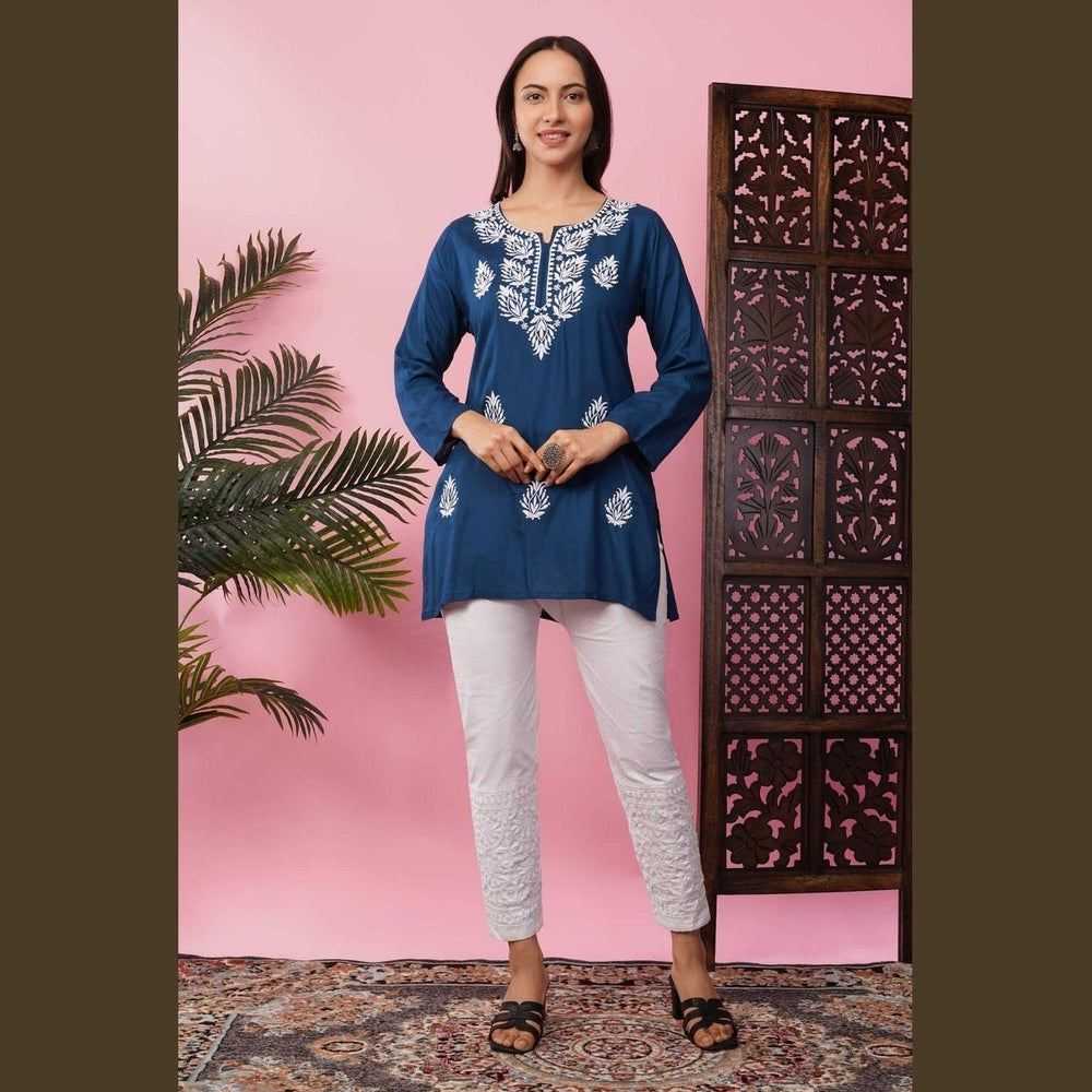 Affordable Short Chikan Kurtis