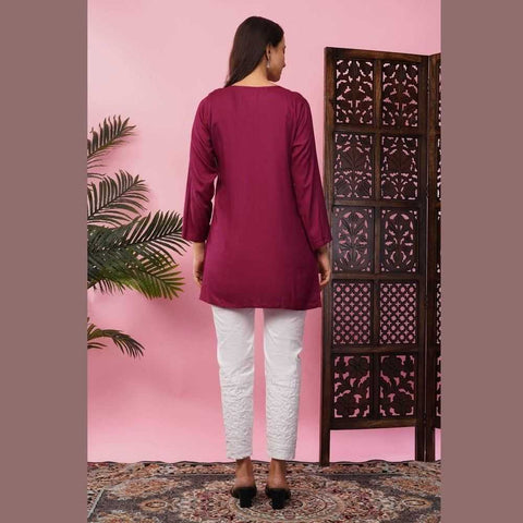 Affordable Short Chikan Kurtis