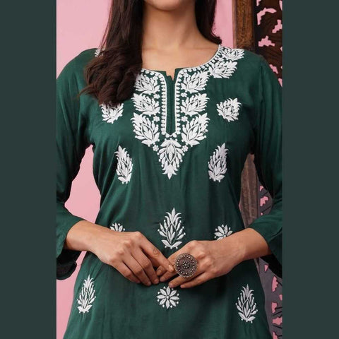 Affordable Short Chikan Kurtis