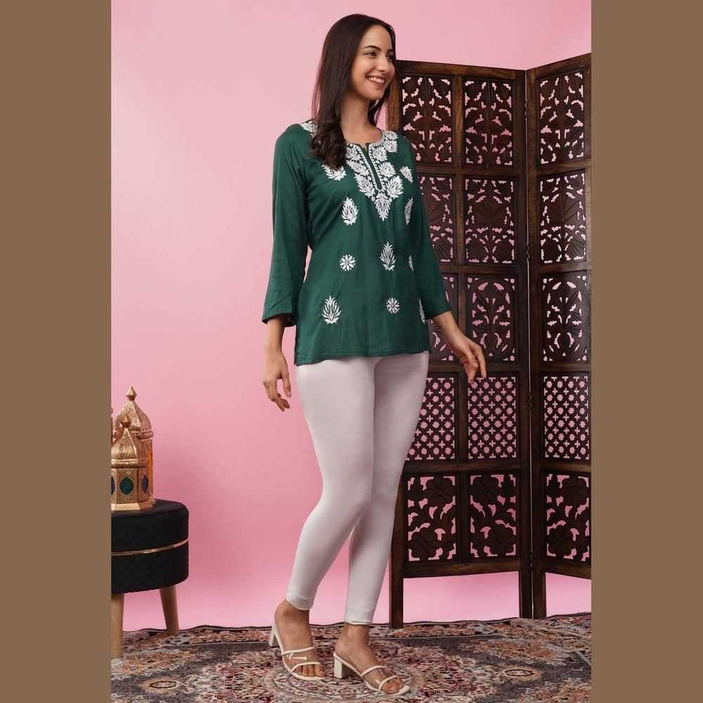 Affordable Short Chikan Kurtis