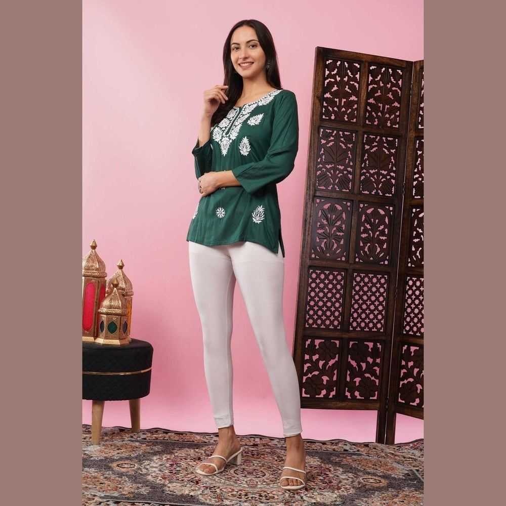 Affordable Short Chikan Kurtis