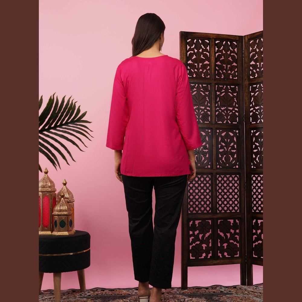 Affordable Short Chikan Kurtis