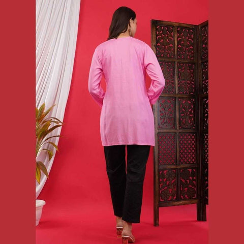 Affordable Short Chikan Kurtis