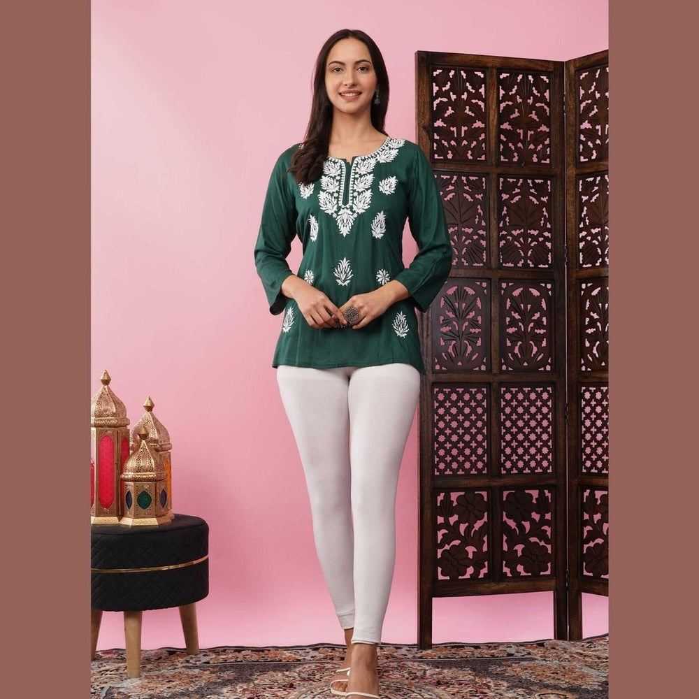Affordable Short Chikan Kurtis