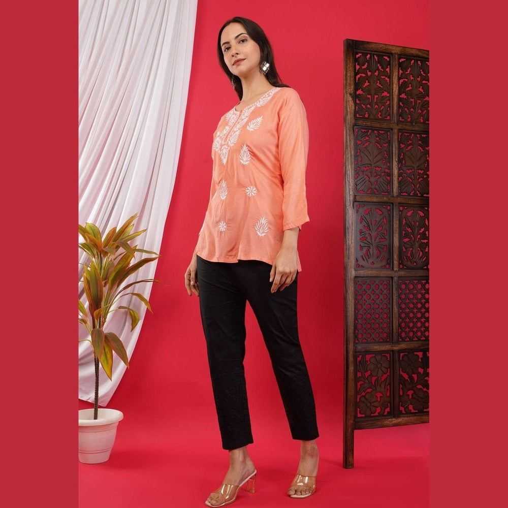 Affordable Short Chikan Kurtis