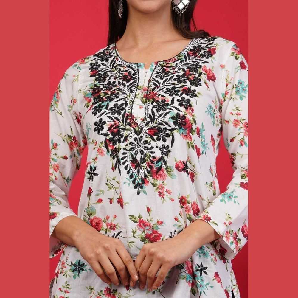 Affordable Short Chikan Kurtis