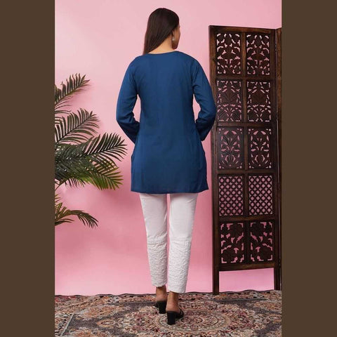 Affordable Short Chikan Kurtis