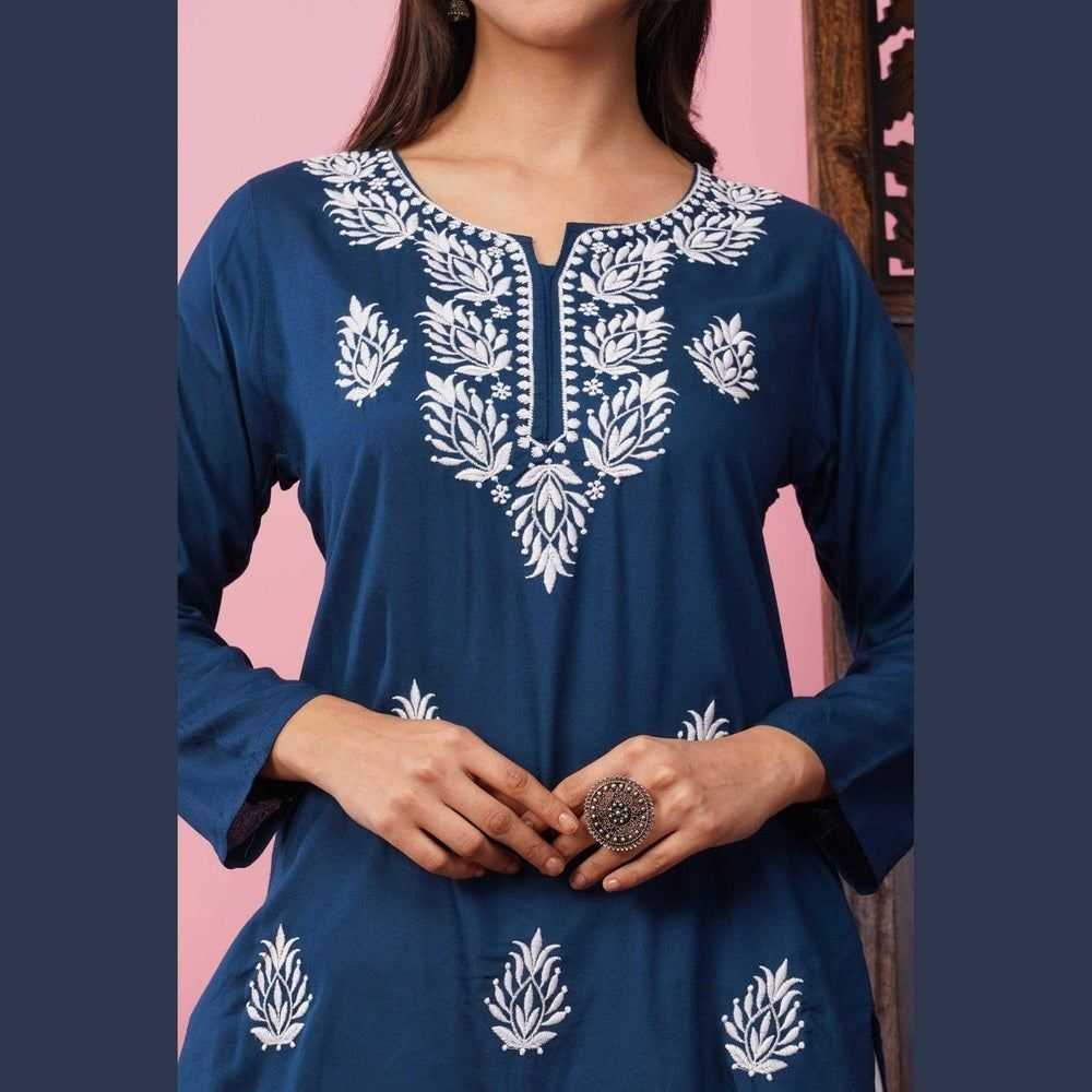 Affordable Short Chikan Kurtis