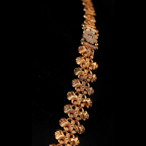 Antique Gold Looking Necklace Set | Bridal Jewellery