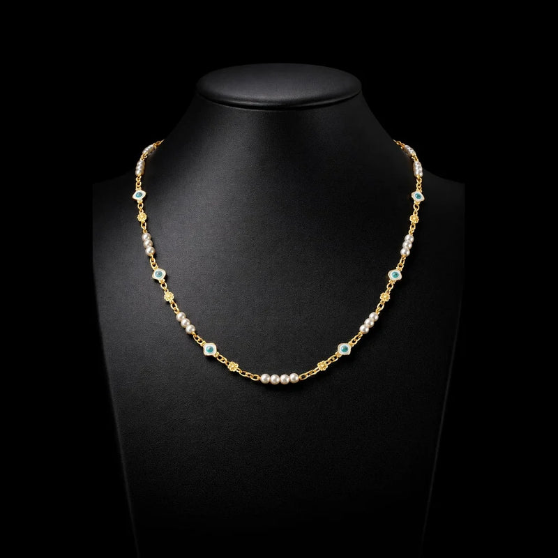 zhome-meenakari-pearl-chain-necklace-20-inch