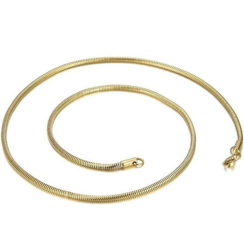 Elegant Gold-Plated Chain for Girls