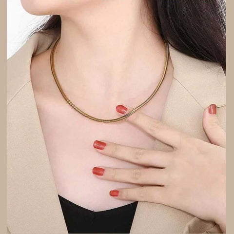 Elegant Gold-Plated Chain for Girls
